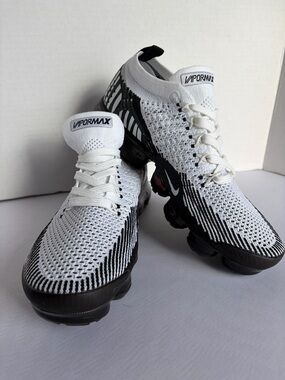 Nike Air Unisex Vapormax Flyknit 3 Zebra Size 7